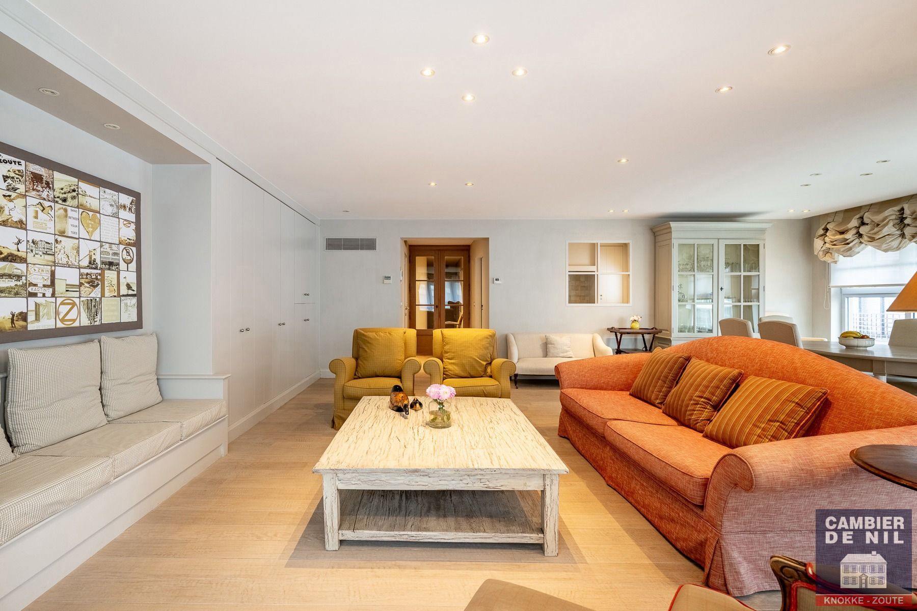 Ruim (155 m²) gemeubeld 3 SK appartement in hartje Zoute foto 10