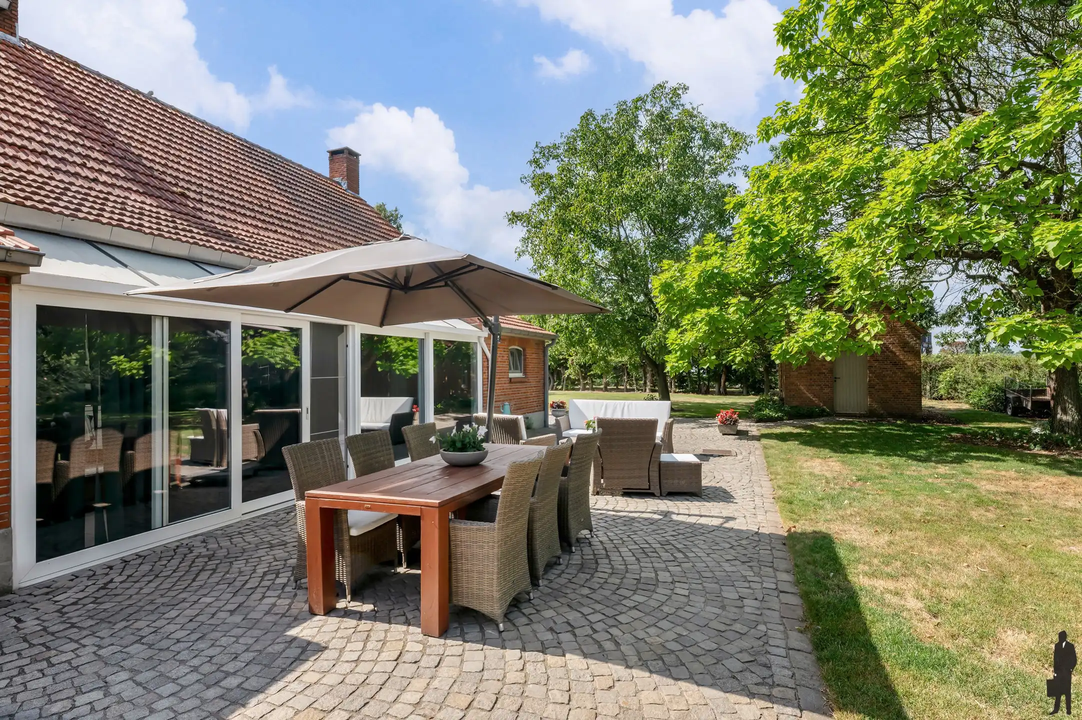 Langgestrekte hoeve op ca. 2.562m² grond te Meer! foto 23