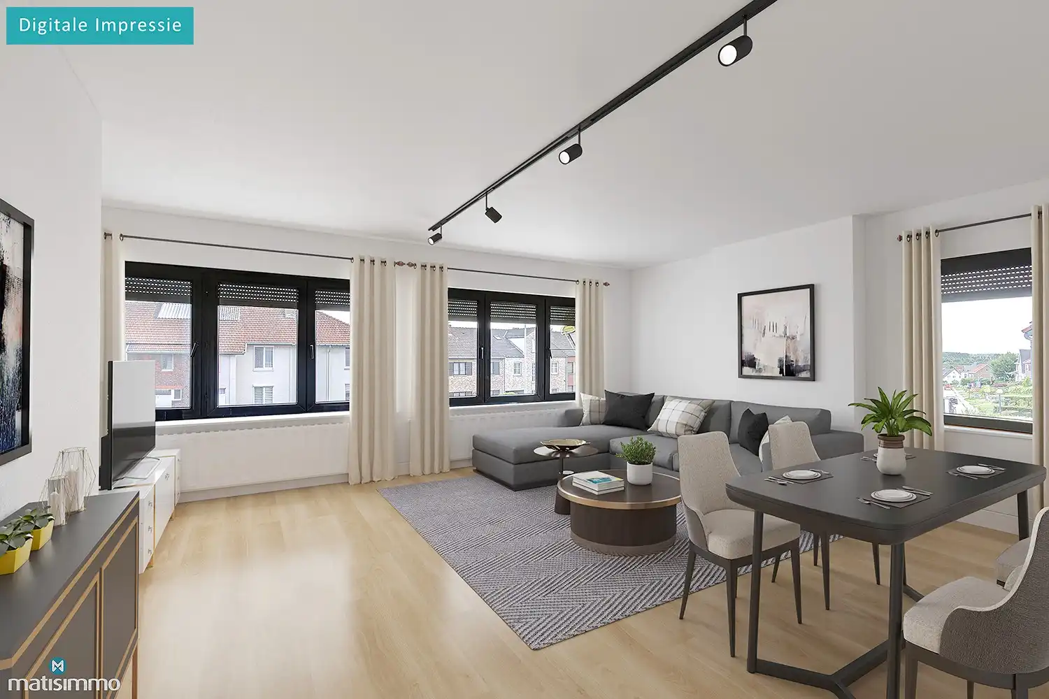 HANDELSGELIJKVLOERS MET DUPLEXAPPARTEMENT VOORZIEN VAN PARKEERGELEGENHEID NABIJ CENTRUM TONGEREN foto 14