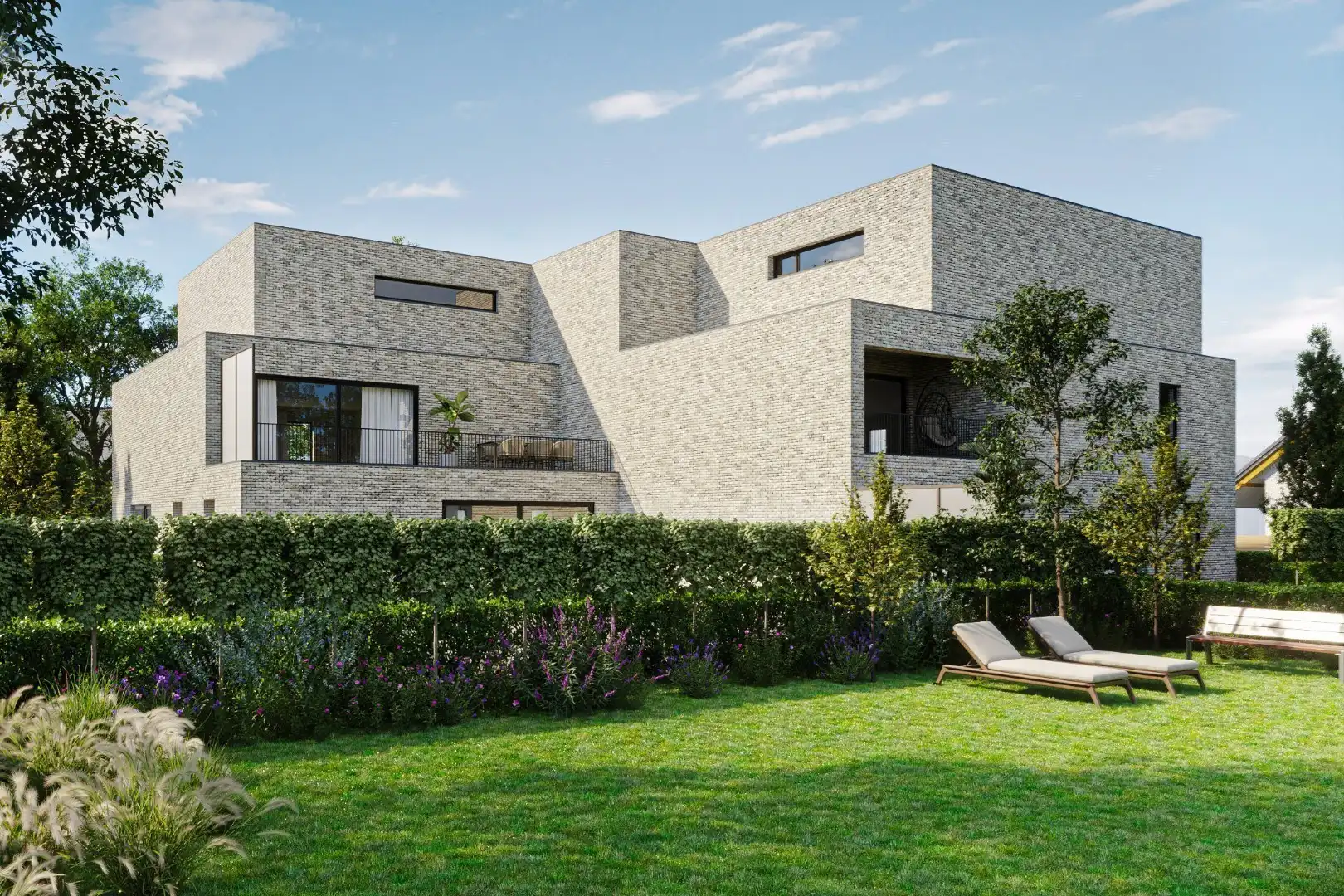 MODERN EN ENERGIEZUINIG NIEUWBOUWAPPARTEMENT MET 2 SLAAPKAMERS TE HAM CENTRUM foto 2