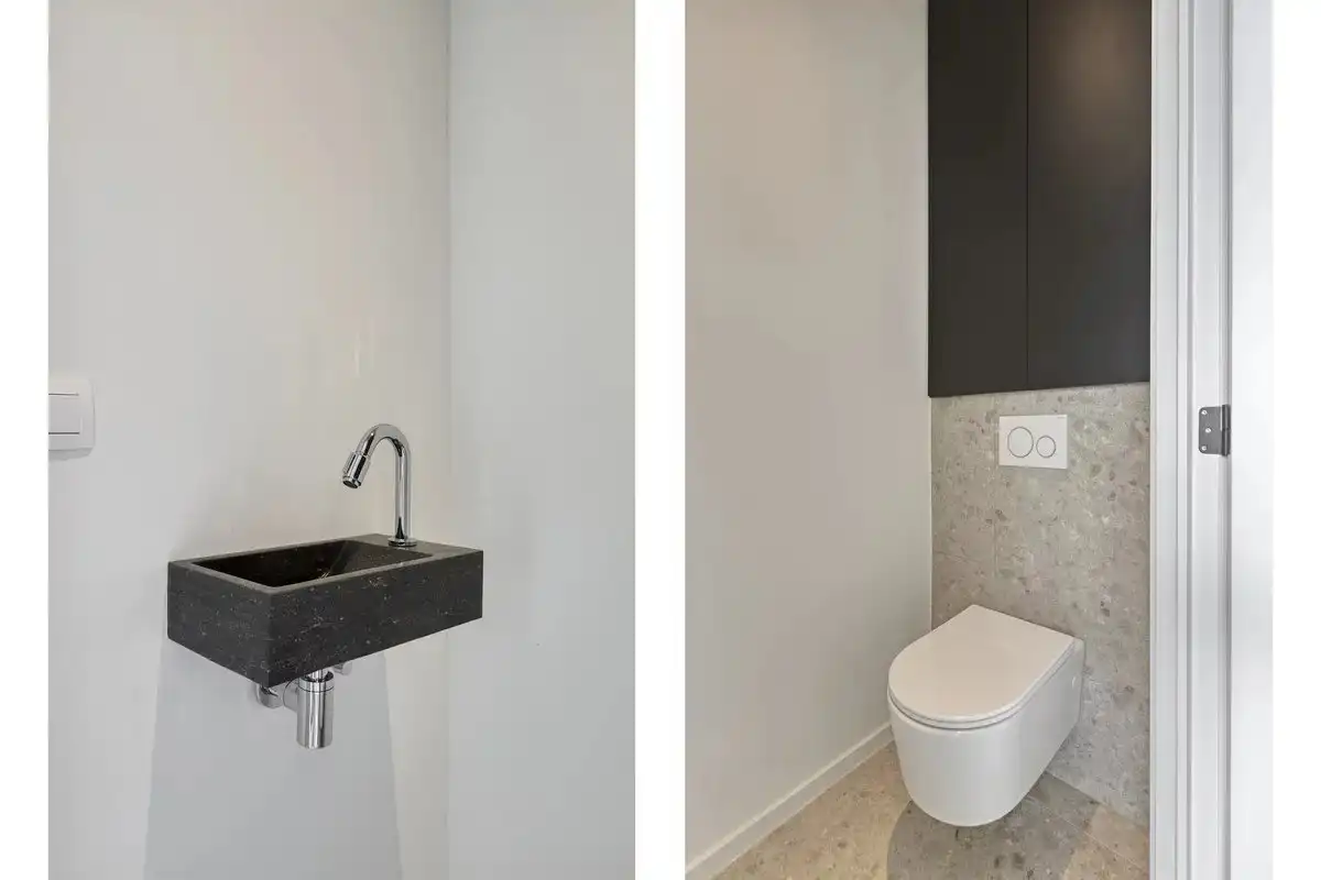 EXCLUSIEF EN KWALITATIEF NIEUWBOUWAPPARTEMENT VAN 163 M² MET 3 SLPK'S, 2 BADK'S EN RIANTE TERRASSEN IN MUNSTERBILZEN foto 19