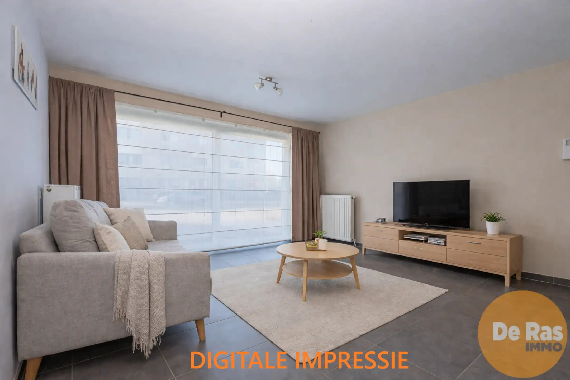 OORDEGEM - Centraal gelegen gelijkvloers appartement  foto 5