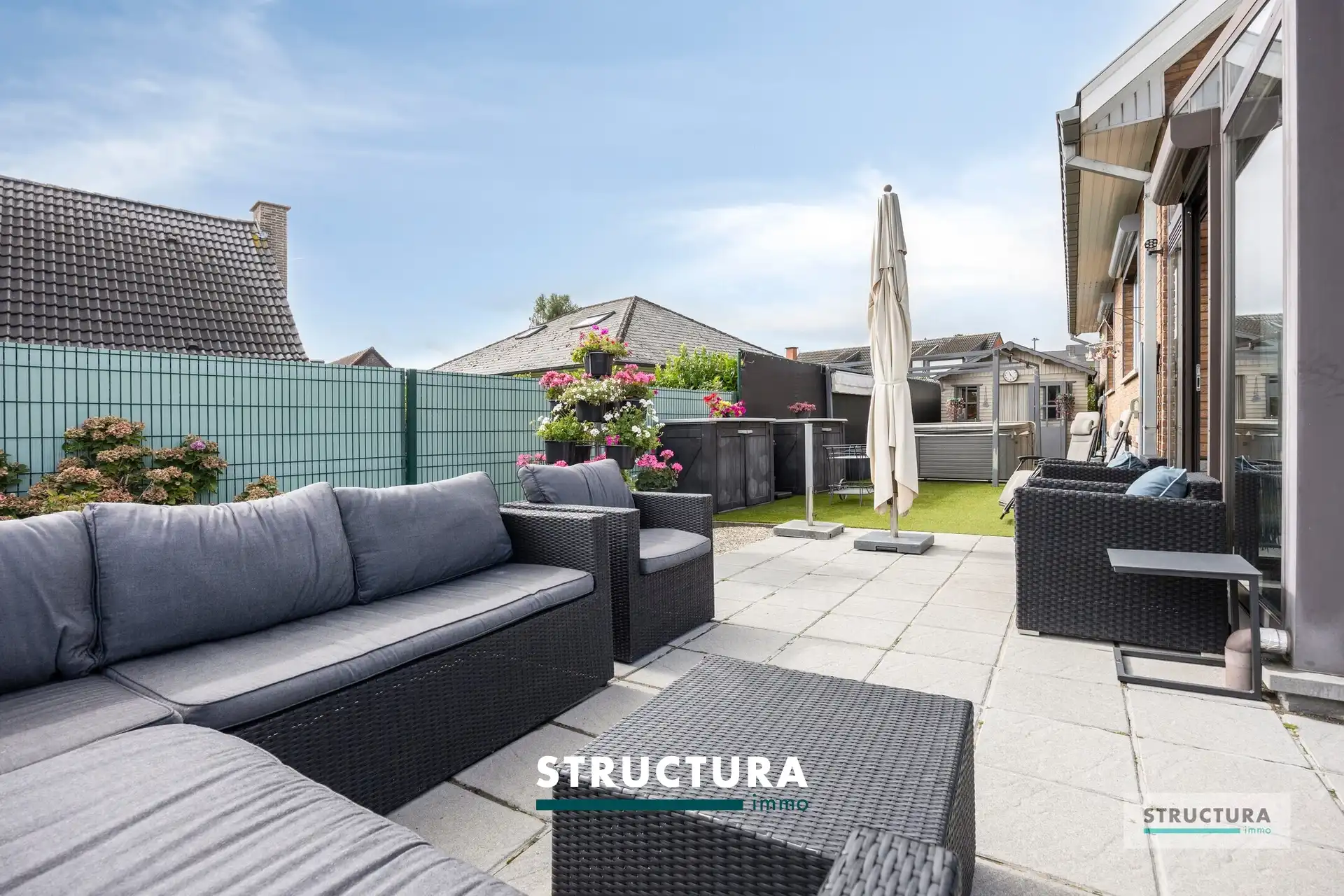 Ruime villa op absolute voorkeursligging in Relegem! foto 42