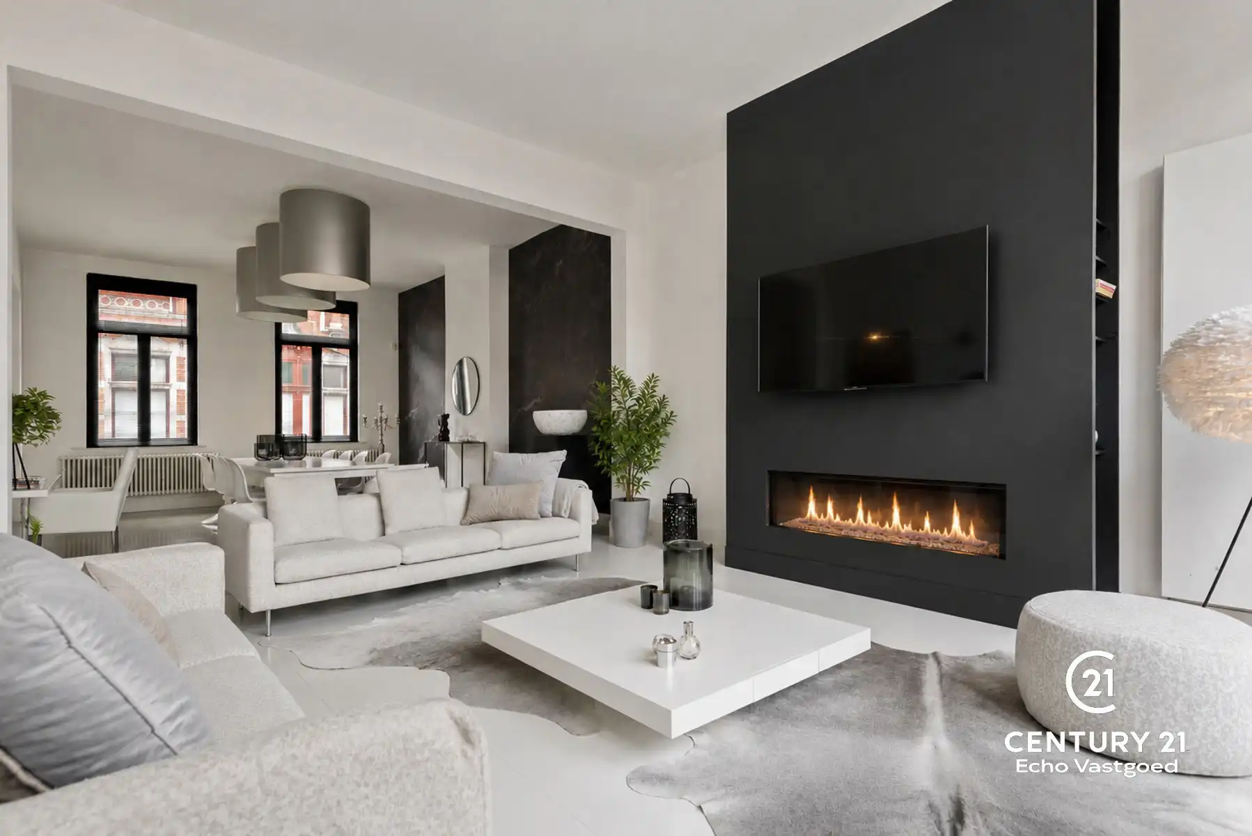 Groot handelspand met luxe duplexappartement en grote garage foto 13