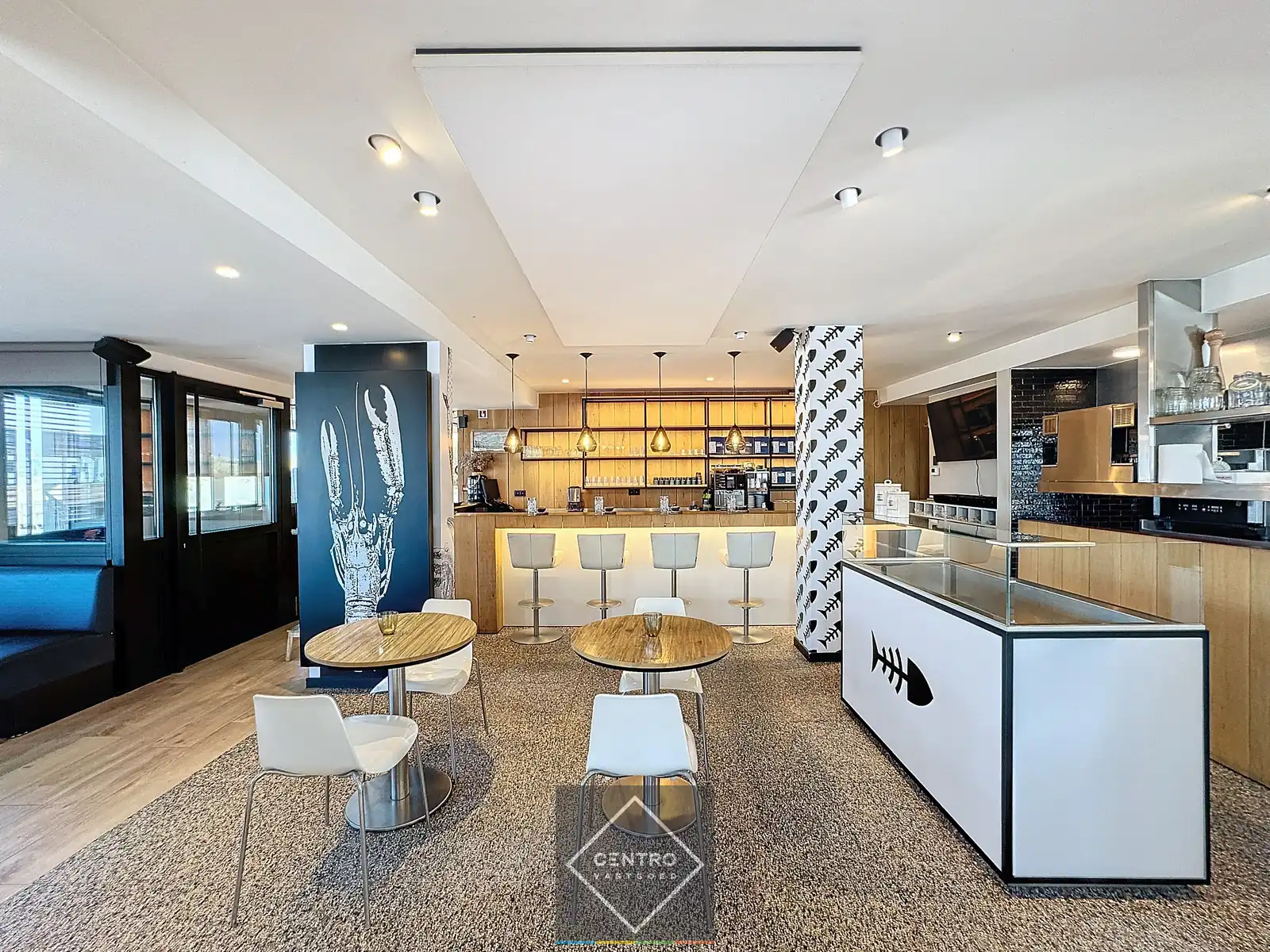 Uniek & exclusief aanbod: instapklaar (zo goed als nieuw) HORECAPAND (restaurant/brasserie), inclusief de VOLLEDIGE inboedel TE KOOP op de zeedijk te Zeebrugge! foto 9