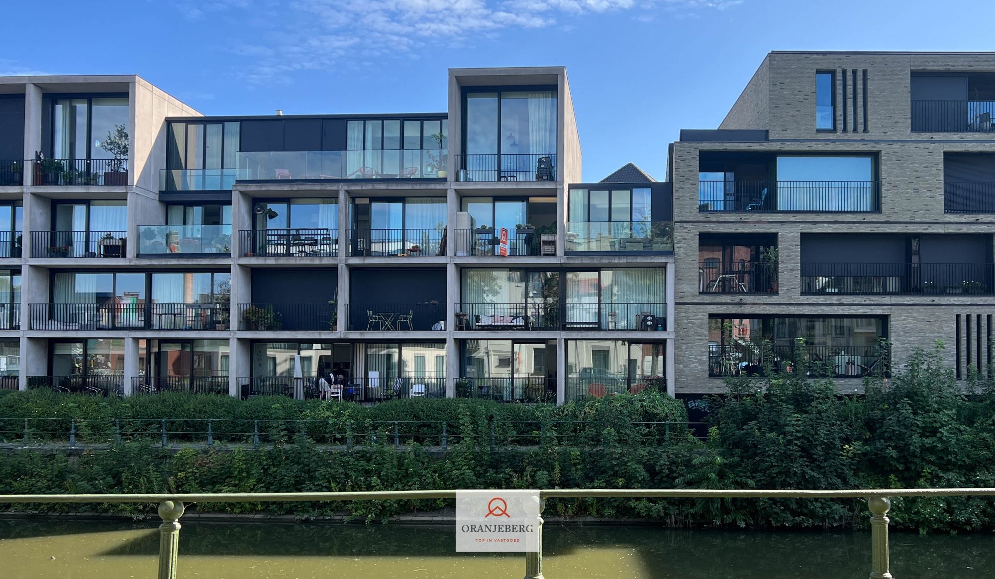 Prachtig appartement met 2 ruime terrassen met uniek zicht op het water in centrum-Gent foto 41