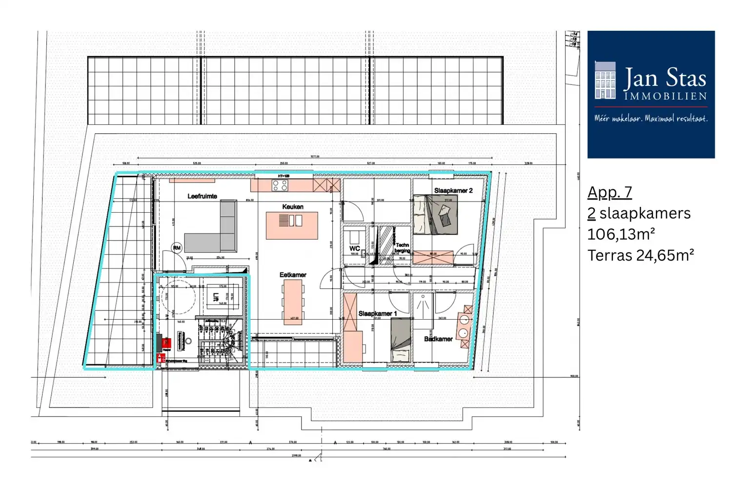 Zeven appartementen - Zorgeloos aankopen - Zonder voorafbetalingen foto 8