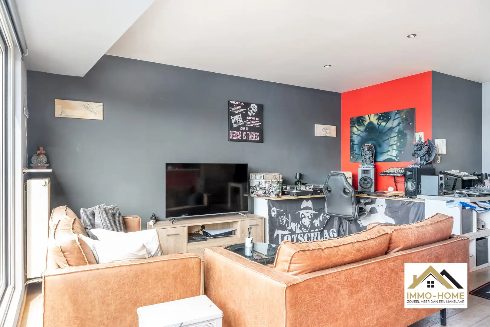 Ruim dakappartement met prachtig zicht over Zele centrum foto 5