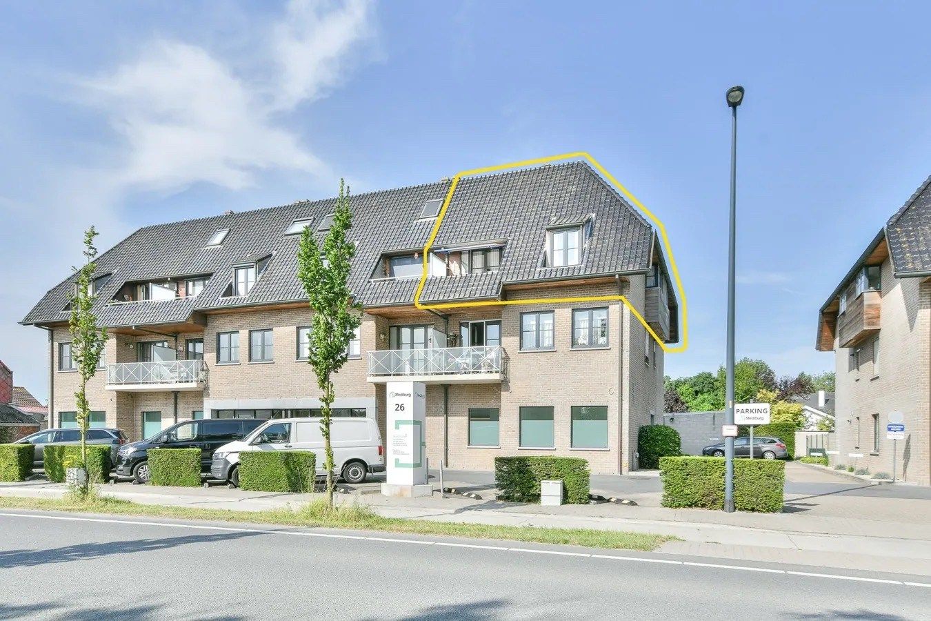 Ruim duplexappartement met 2 slaapkamers in Centrum Oudenburg foto 2
