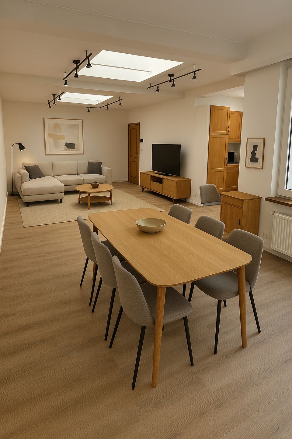 Gerenoveerd appartement met 3 slaapkamers foto 3