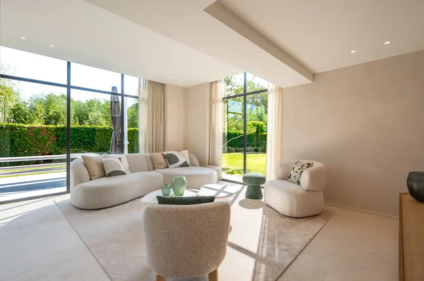 Elegante gerenoveerde villa aan de rand van het Zoute genietend van alle privacy foto 6