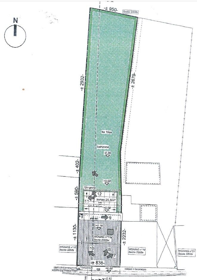 Bouwgrond voor gesloten bebouwing van 4a 10ca foto 2