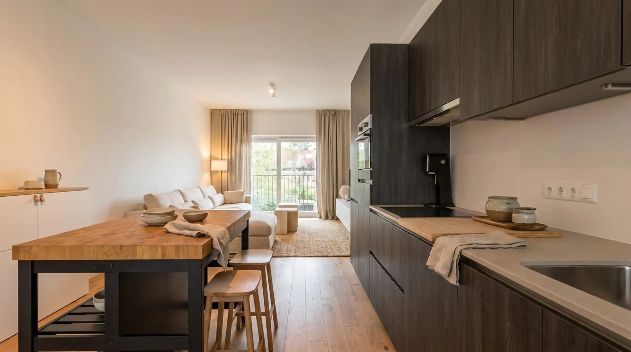 ANTWERPEN EILANDJE - Appartement met ruim zonneterras foto {{pictureIndex}}