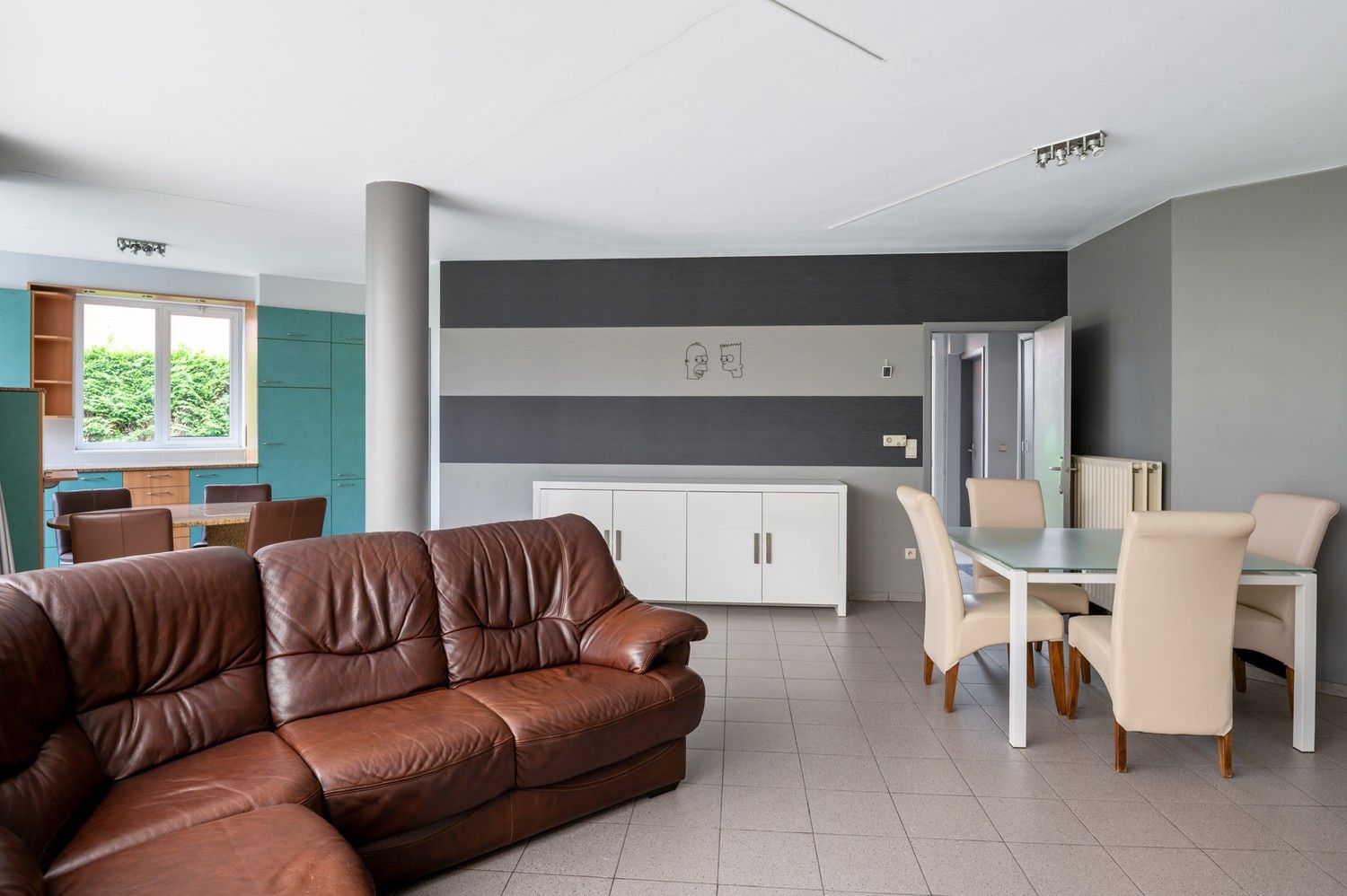 Ruime halfopen bebouwing met zuidwest georiënteerde tuin te Lint foto 4