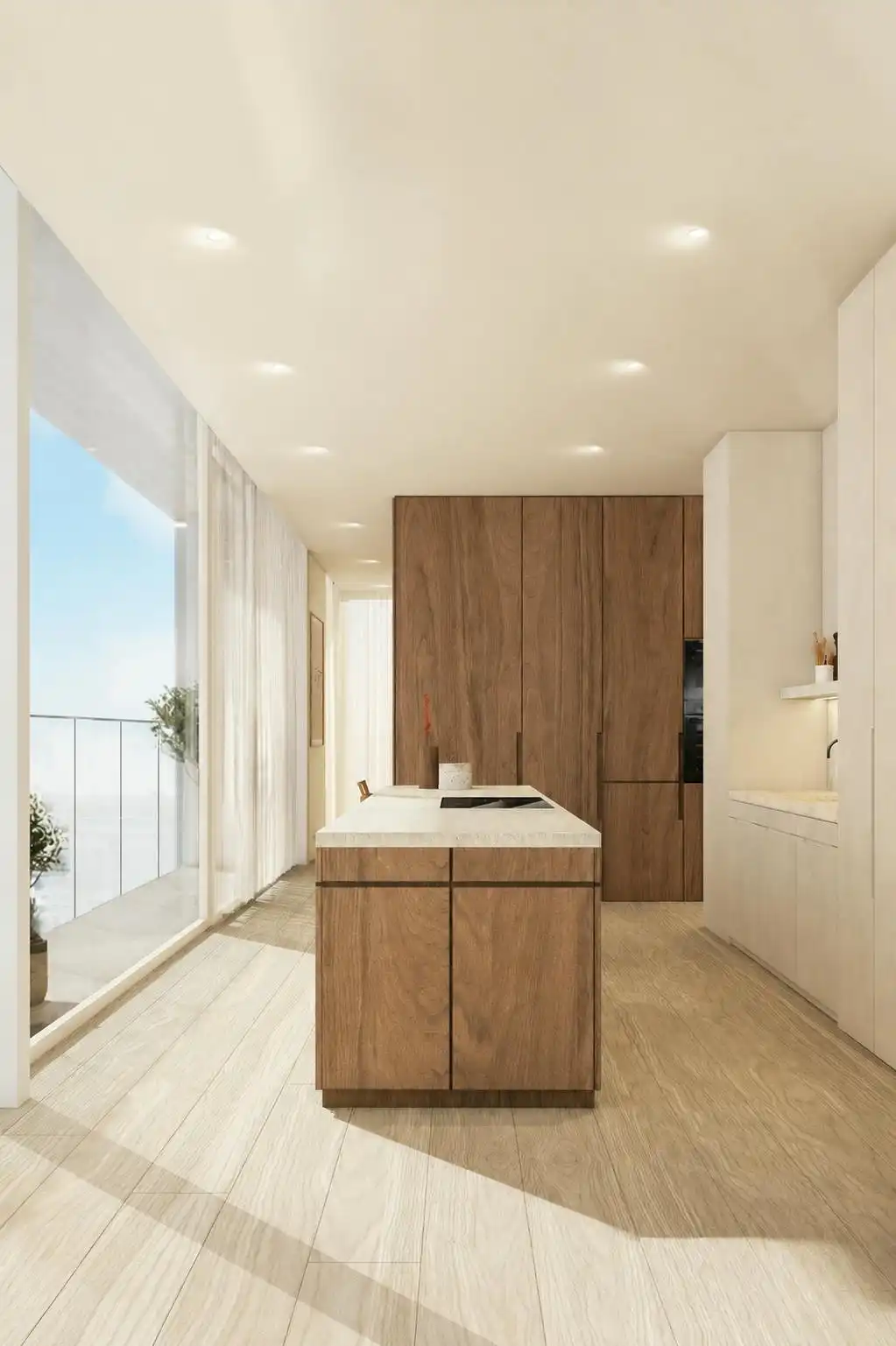 Exclusief nieuwbouwpenthouse met frontaal zeezicht foto 2