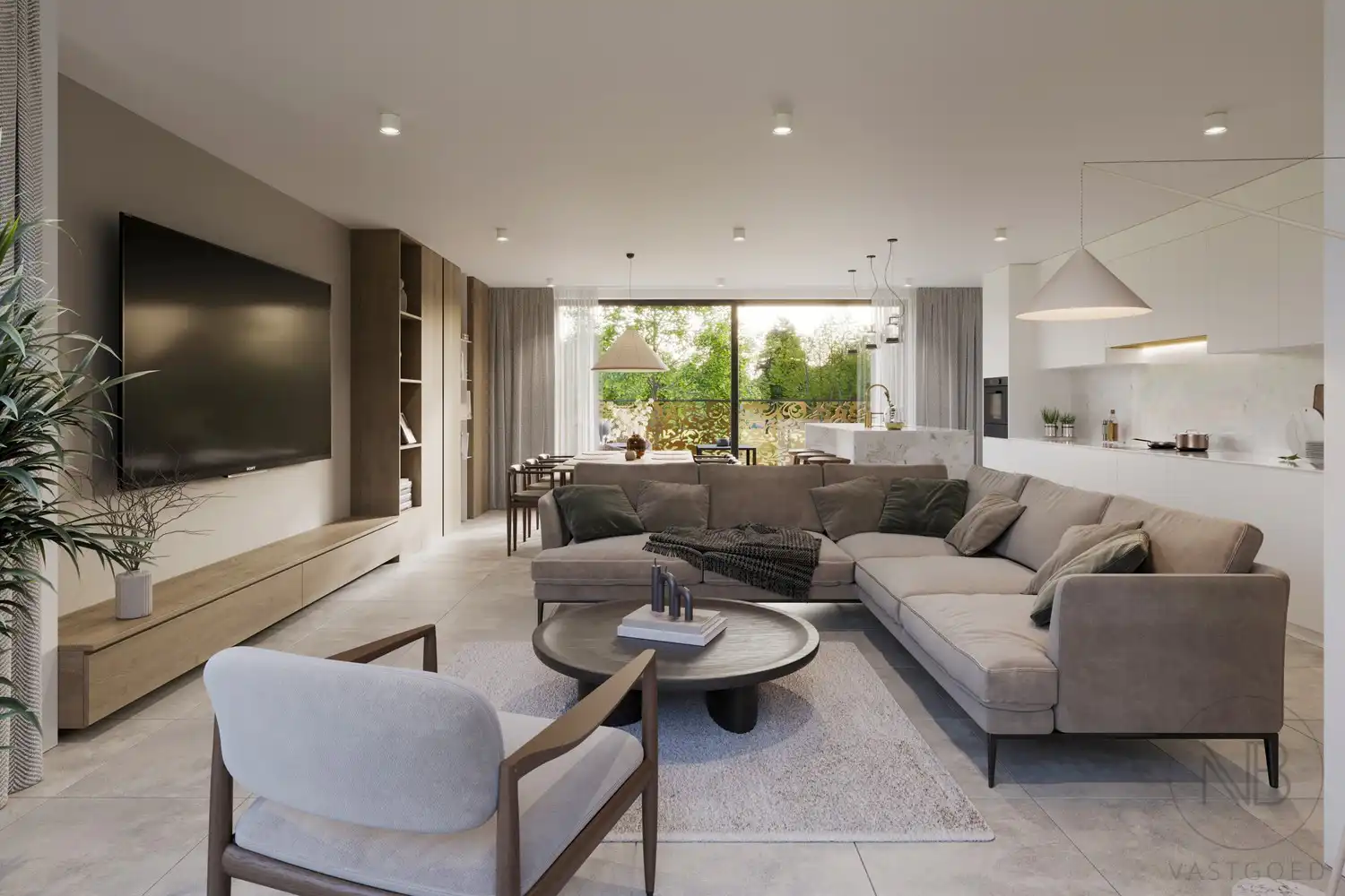 Appartement met 2 slaapkamers incl. parking en kelderberging foto 9