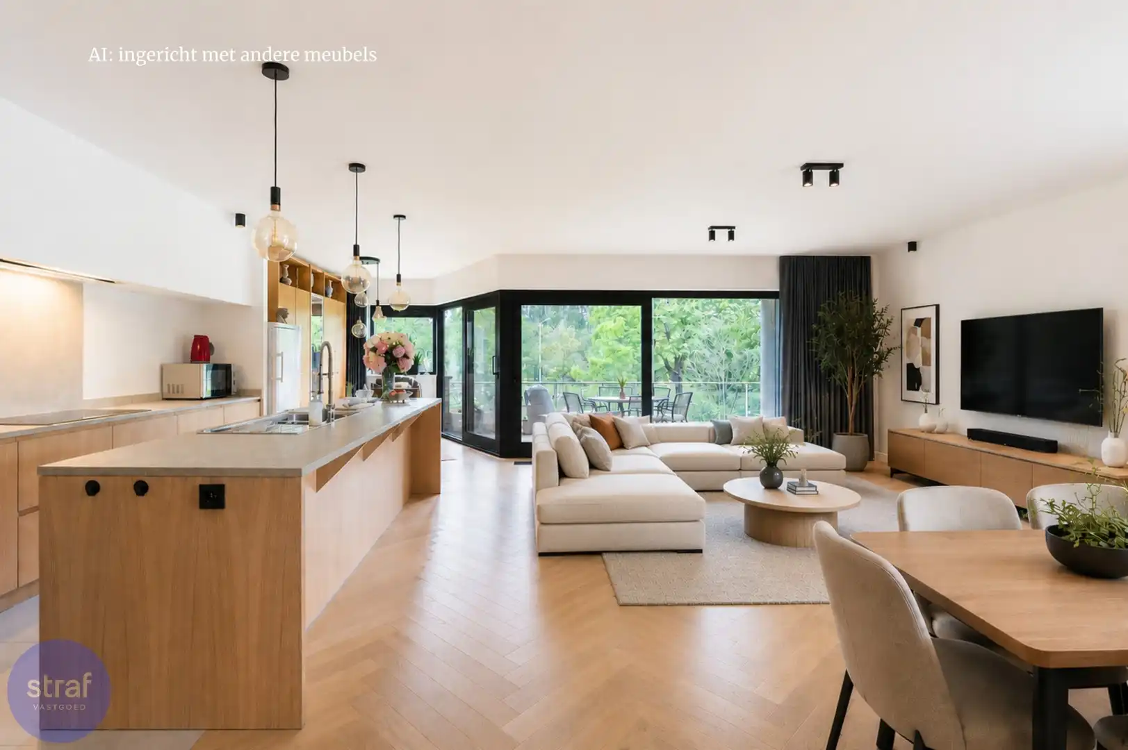 Groot 3 slpk appartement met 2 terrassen foto 2