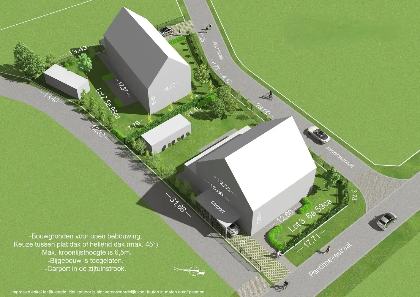 Bouwgrond open bebouwing op perceel van 659 m² te Begijnendijk foto 2