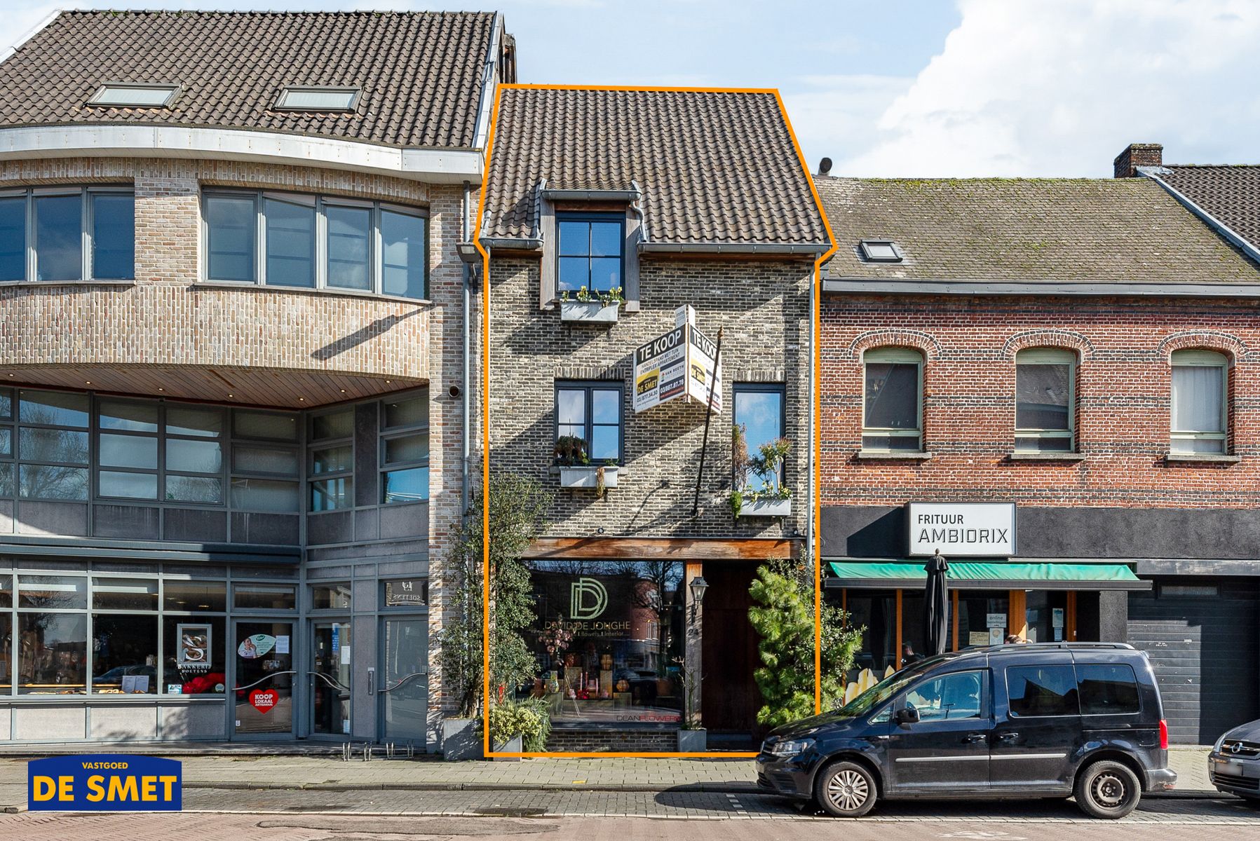 Polyvalente handelsruimte met tuin en triplex pal in centrum foto 6
