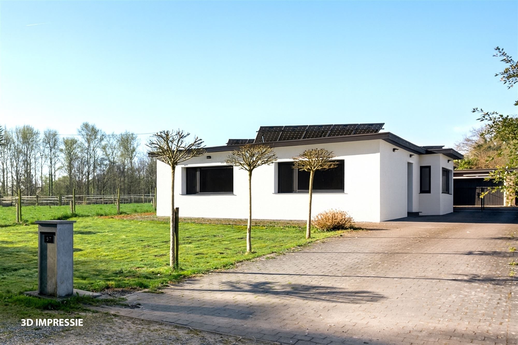 Rustig gelegen gelijkvloers-woning te Koningshooikt (nabij Duffel) foto {{pictureIndex}}