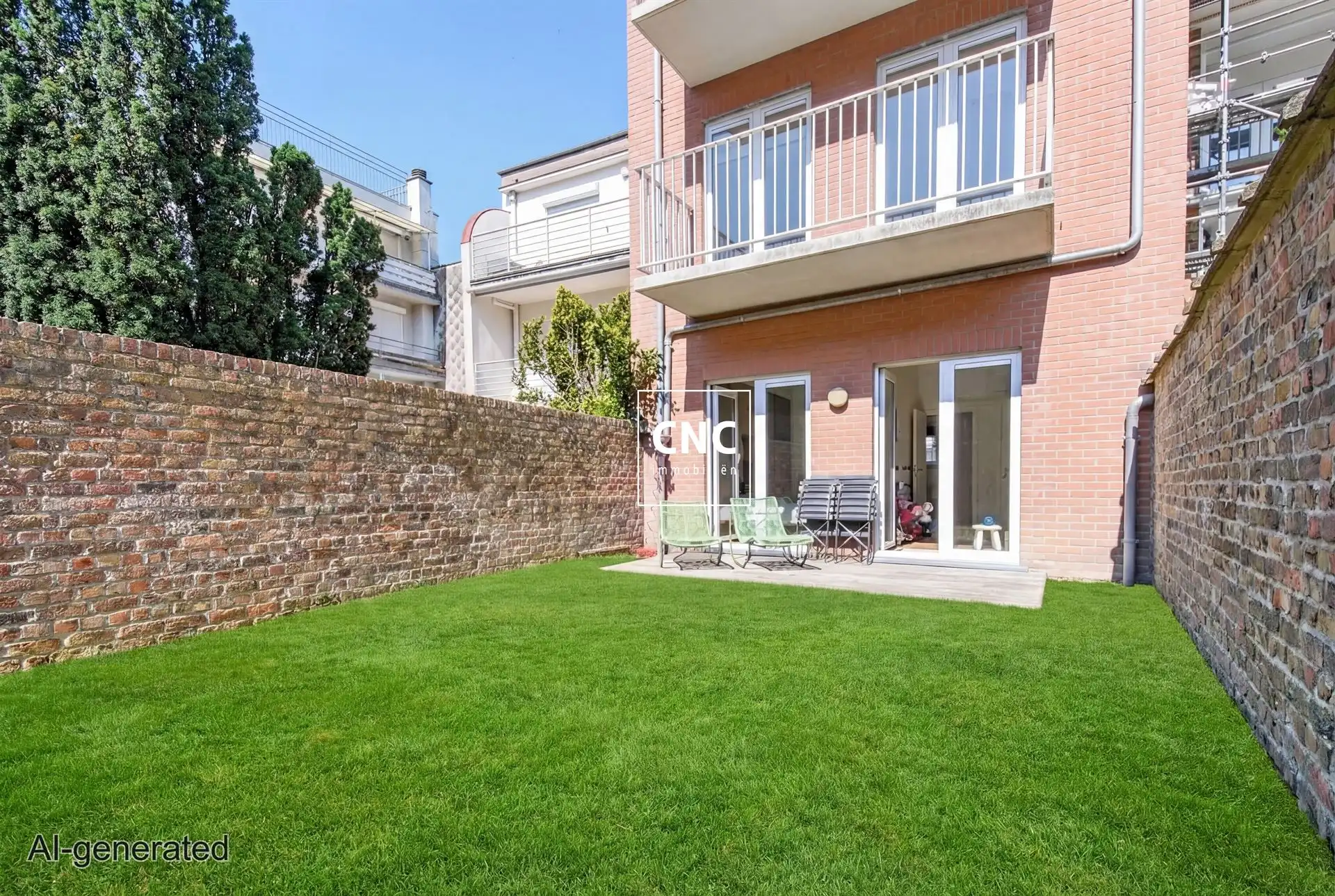 Gelijkvloers appartement met zonnige tuin nabij het centrum
 foto 14