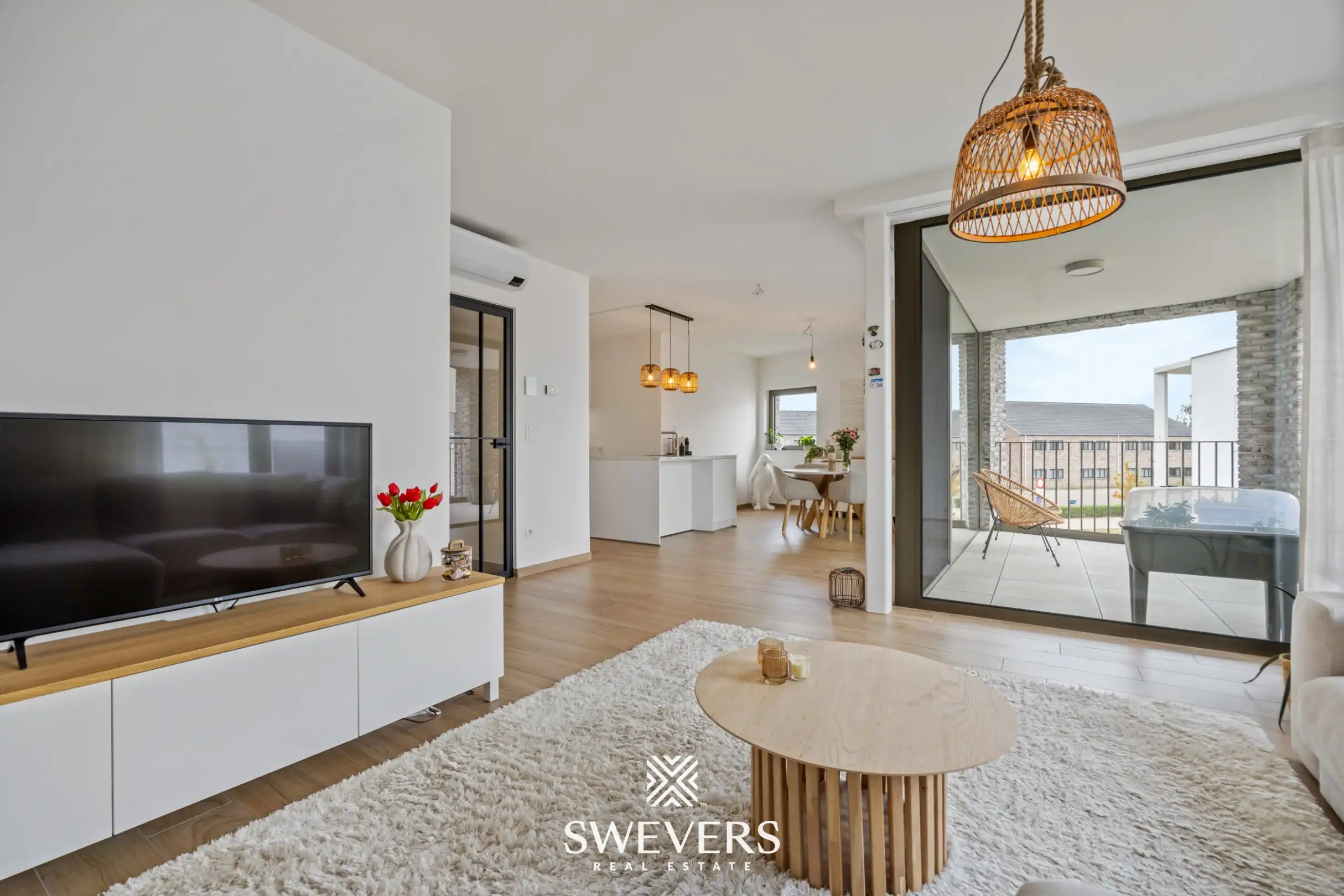 Recent 2-slaapkamerappartement met zonnig terras in centrum Beringen foto {{pictureIndex}}