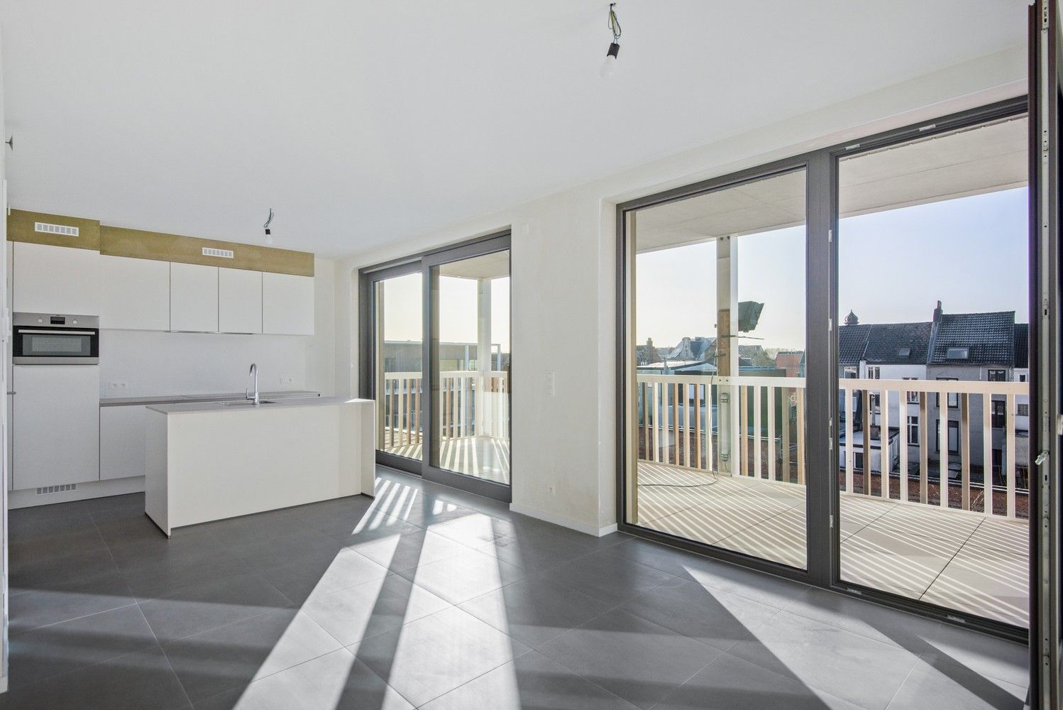 Ruim 1-slaapkamerappartement met groot terras op de derde verdieping – De Lesselier foto 5