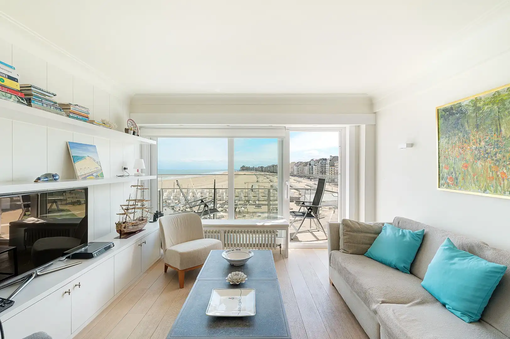Appartement met frontaal zicht op zee, gelegen aan het Albertstrand. foto 9