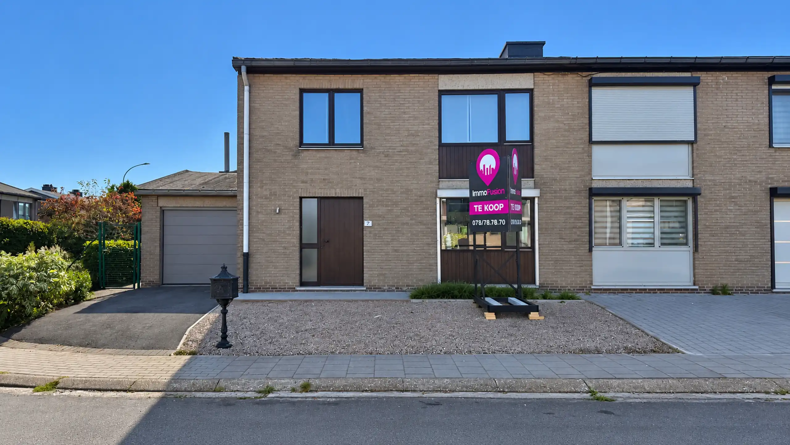 Goed onderhouden woning met 3slpk + garage in Heusden! foto 26