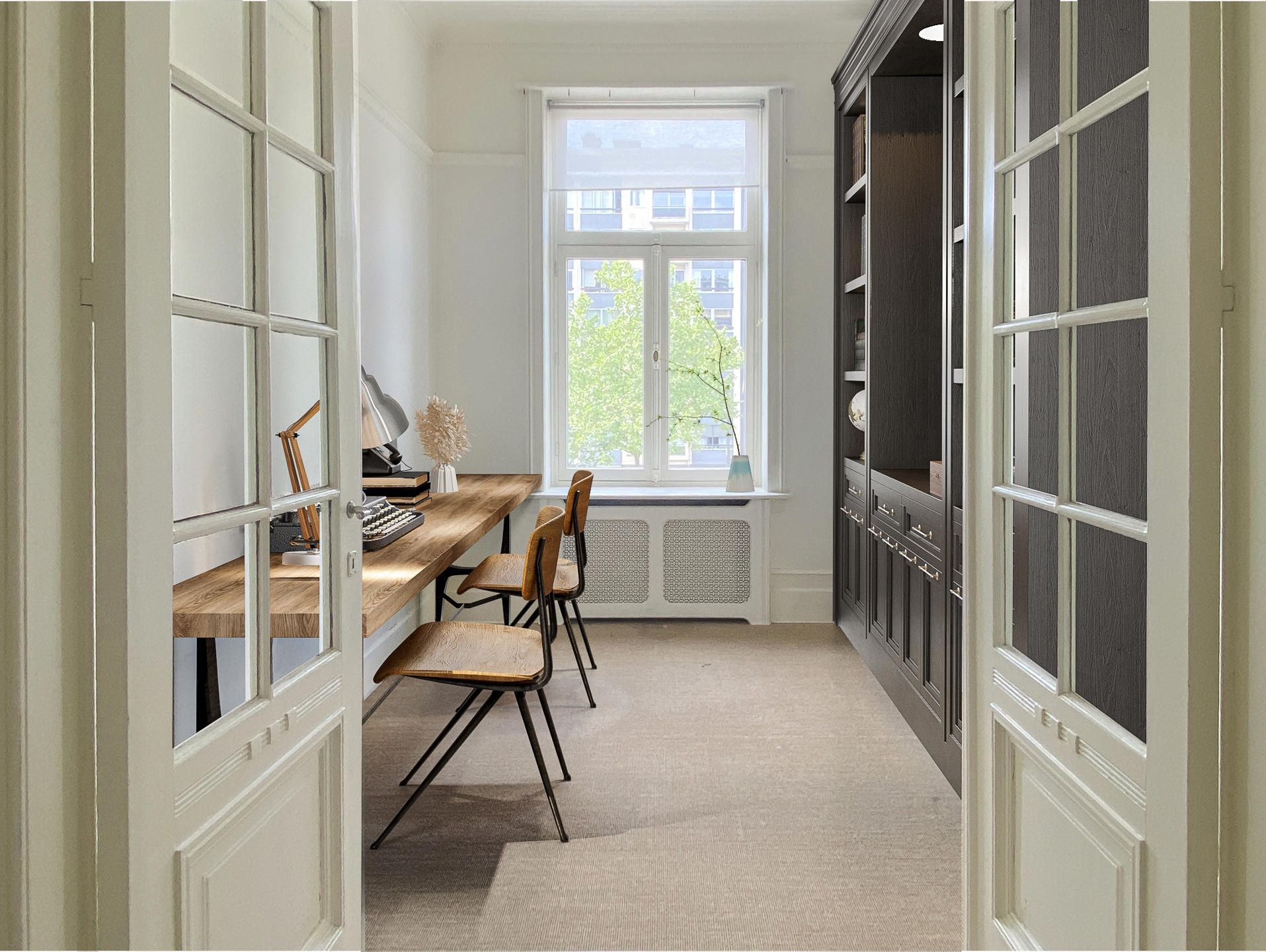 Authentiek appartement (ca 80m²) in Art Nouveau stijl. foto 2