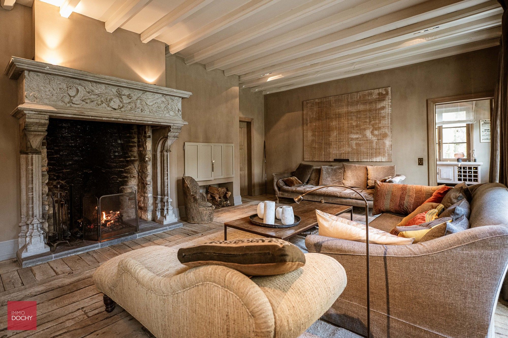 Instapklaar villa-landhuis in landelijke omgeving (arch. Lionel Jadot) foto 5