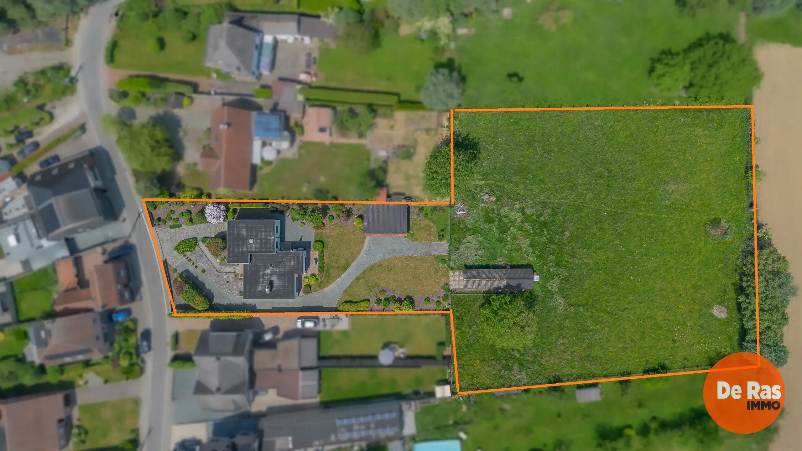 HILLEGEM -Architectenwoning met 3 slp/garage en weide op 48a foto 5