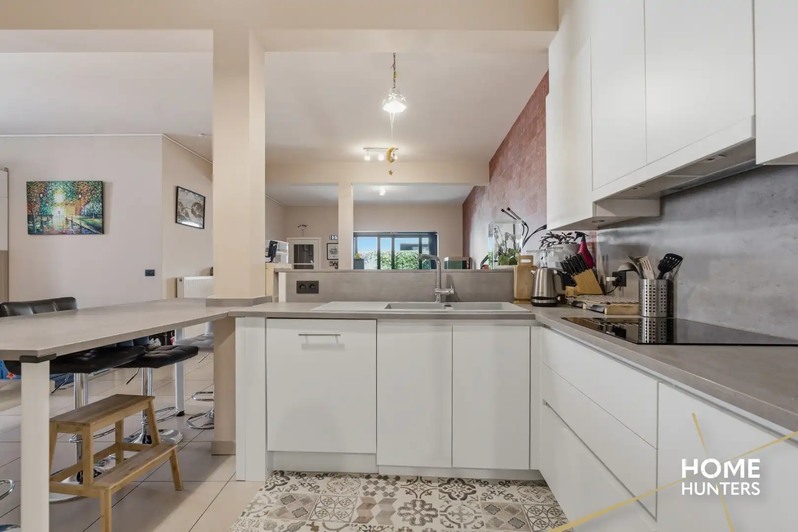 Gelijkvloers appartement met 2 terrassen en 2 slaapkamers  foto 14