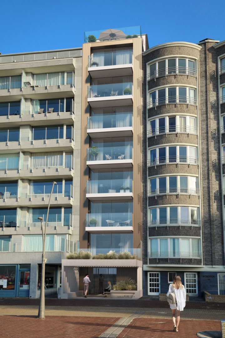 Kleinschalig nieuwbouwproject op de zeedijk van Oostduinkerke. foto 5