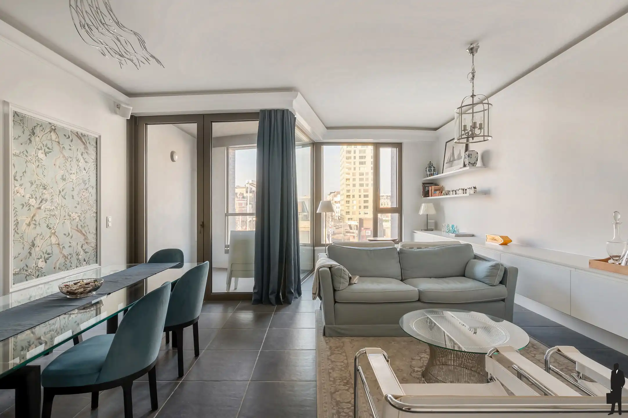 Lichtrijk BEN-appartement met open waterzicht in London Residence foto {{pictureIndex}}