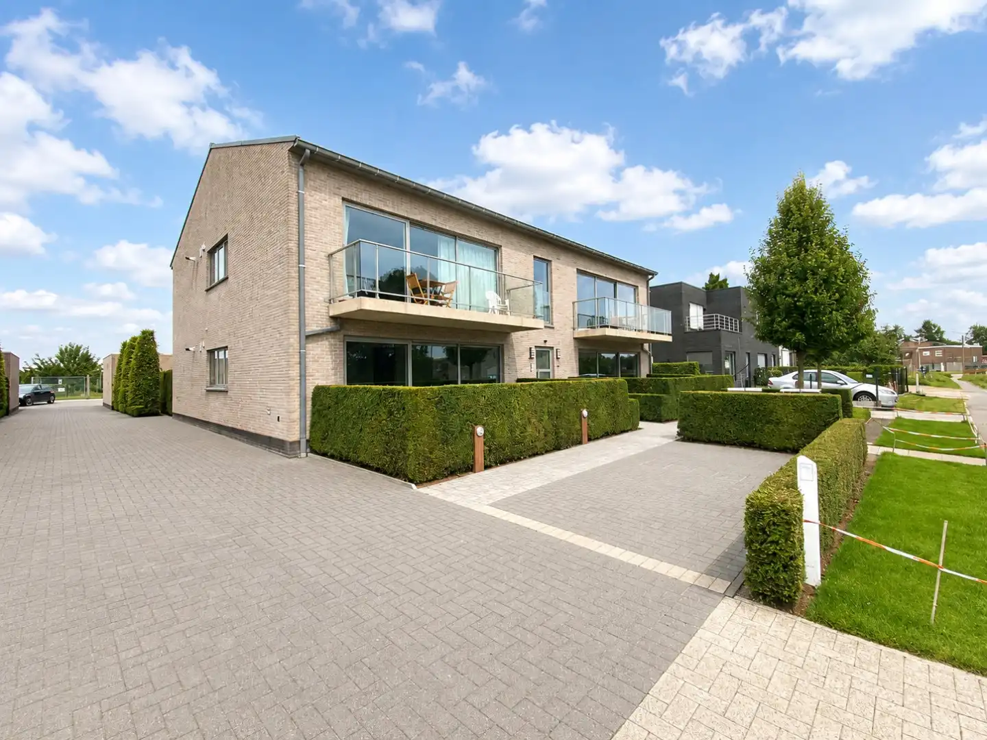 Energiezuinig appartement met twee slaapkamers en ruim terras te huur in Evergem foto 15