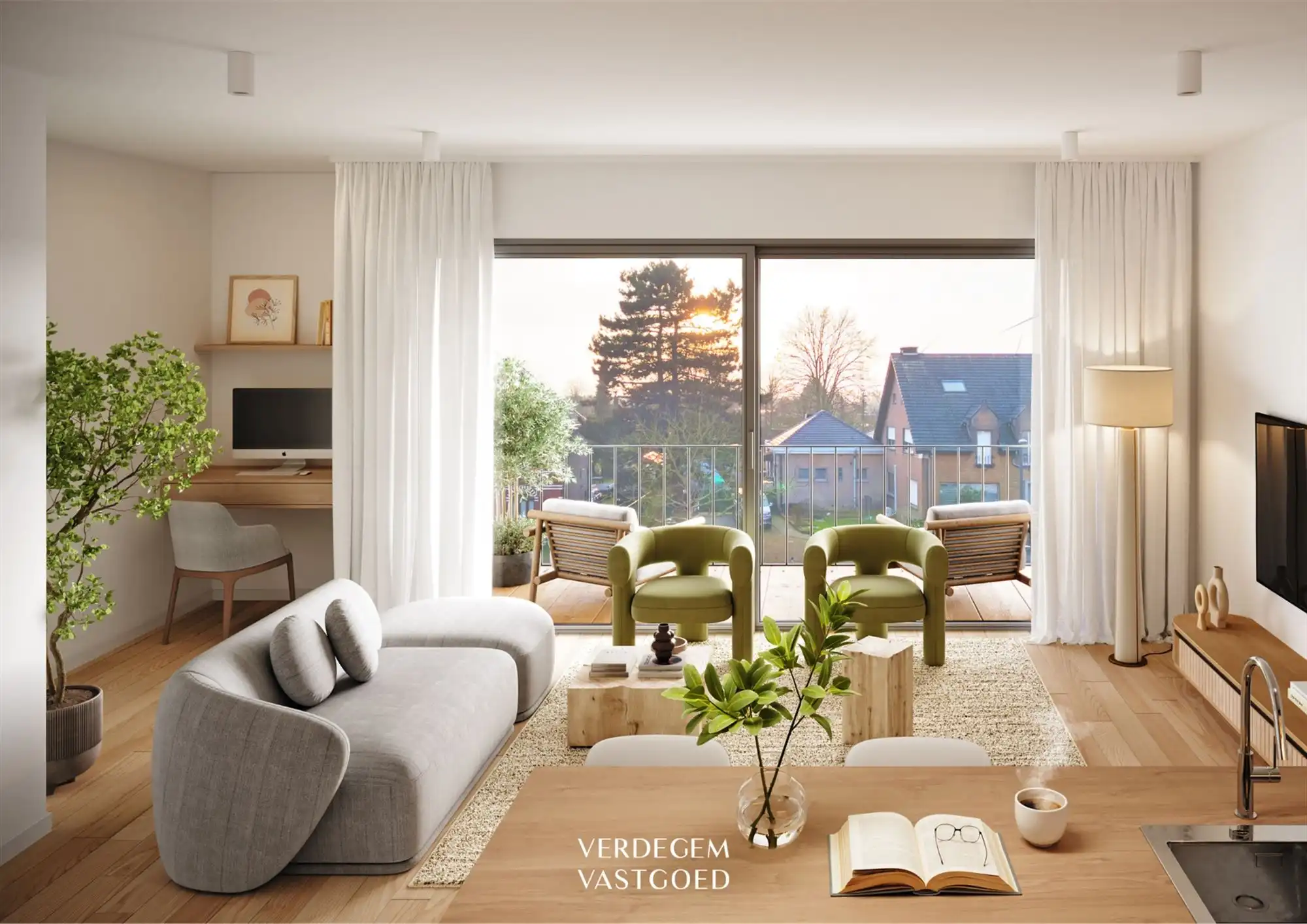 LANCERING MIL all in wonen: fraai doorzonappartement op 2de verdieping met 2 slaapkamers en 2 terrassen foto 5