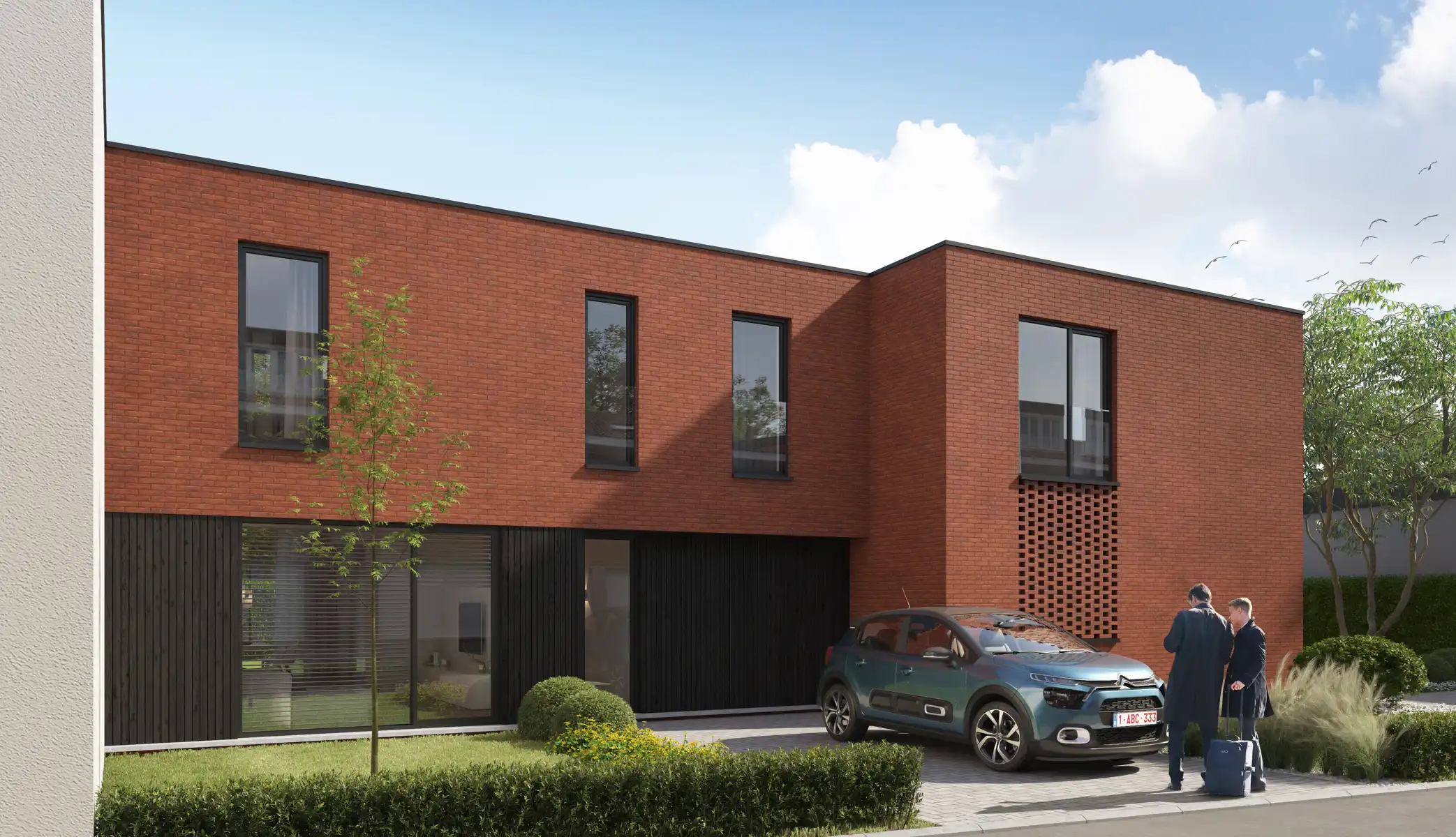 Moderne nieuwbouw foto {{pictureIndex}}