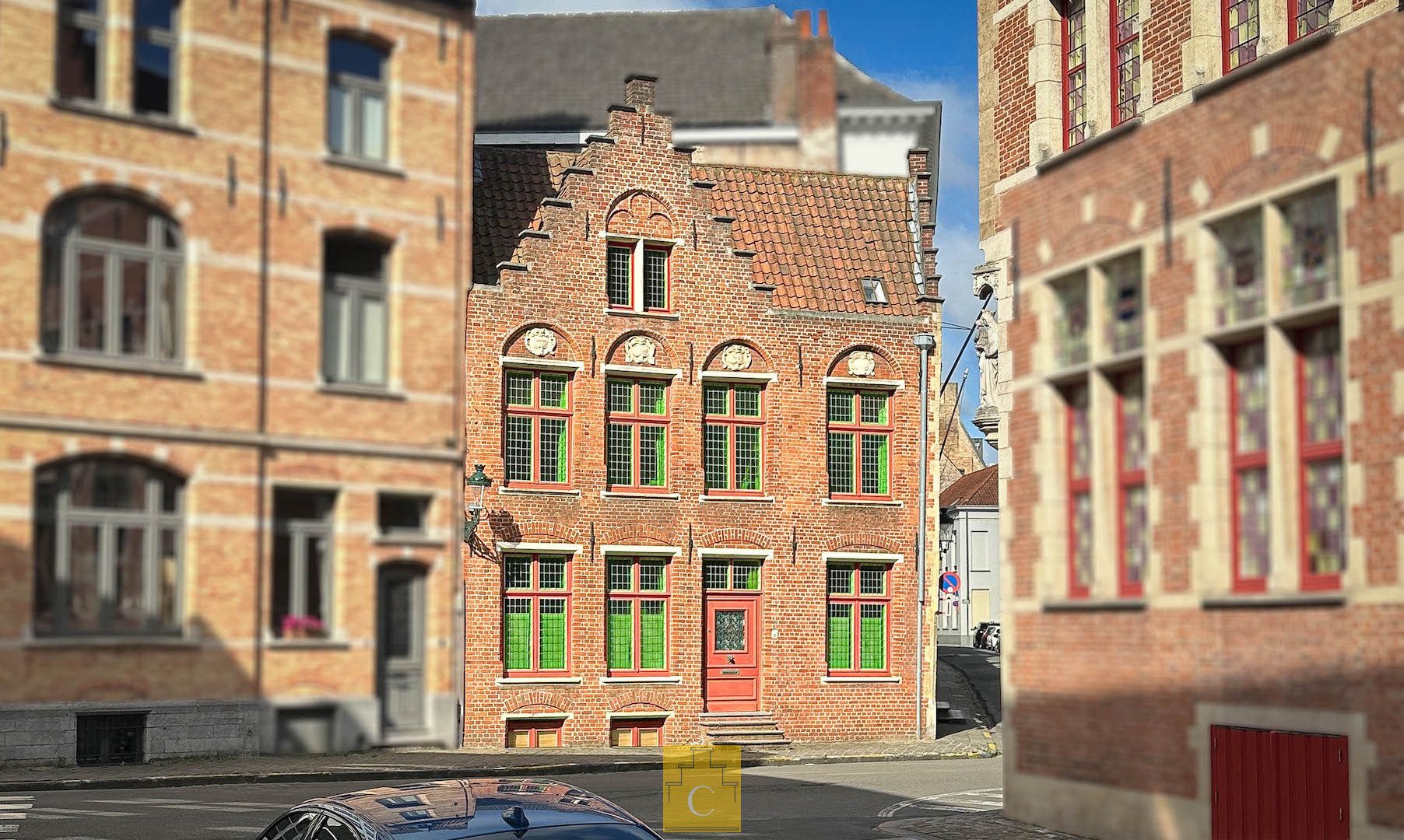 Hoofdfoto van de publicatie: 17e eeuwse stadswoning ‘in de Cameleon’, sublieme locatie met zicht op Sint-Walburga