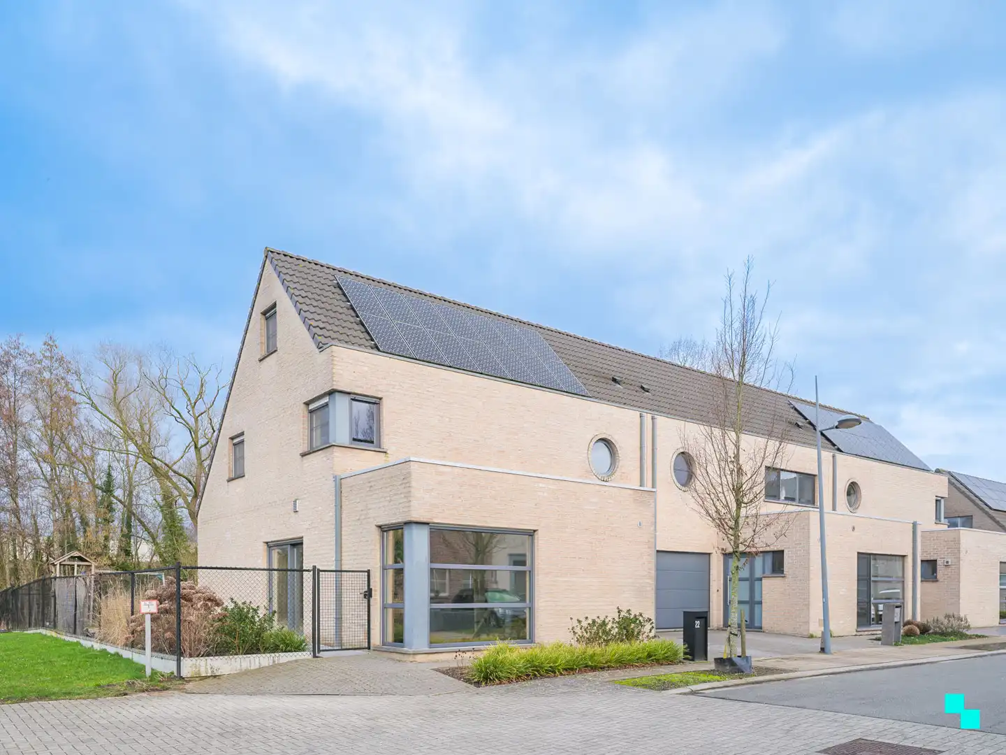 Instapklare halfopen bebouwing in het hart van Merelbeke foto 2