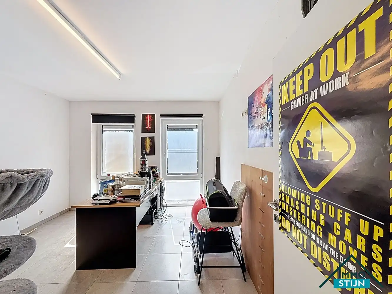 Gelijkvloers appartement met terras en tuin in centrum Zedelgem foto 9