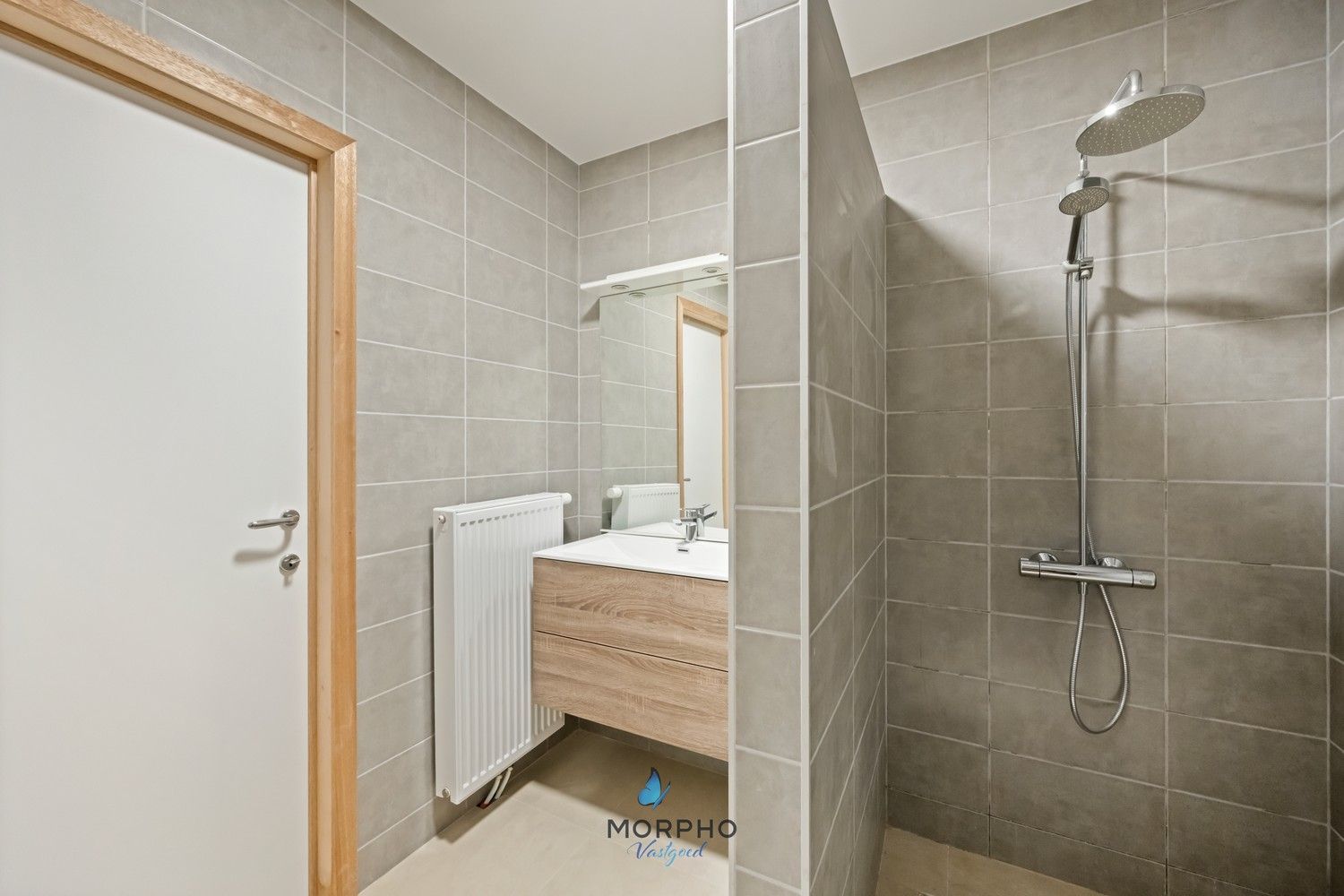 Modern en energiezuinig appartement met 2 slpks en vergezicht op de Schelde – hartje Temse! foto 12
