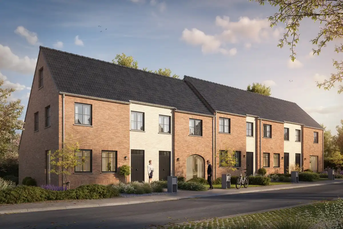 HECTAAR bouwt hedendaagse nieuwbouwwoningen te Meulebeke foto {{pictureIndex}}