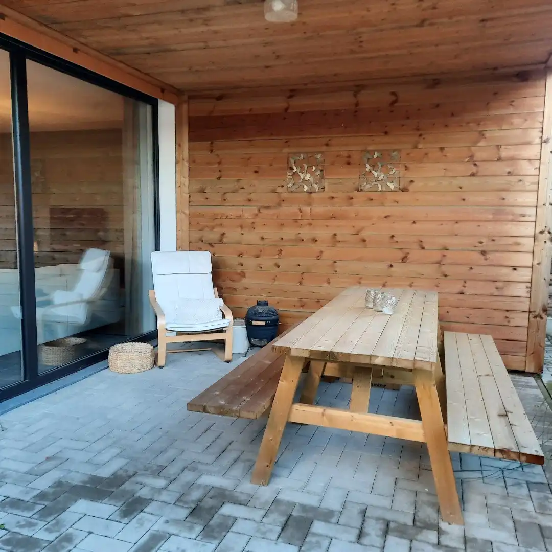Recent, gelijkvloers appartement afgewerkt met hedendaagse materialen nabij Maaseik! foto 13