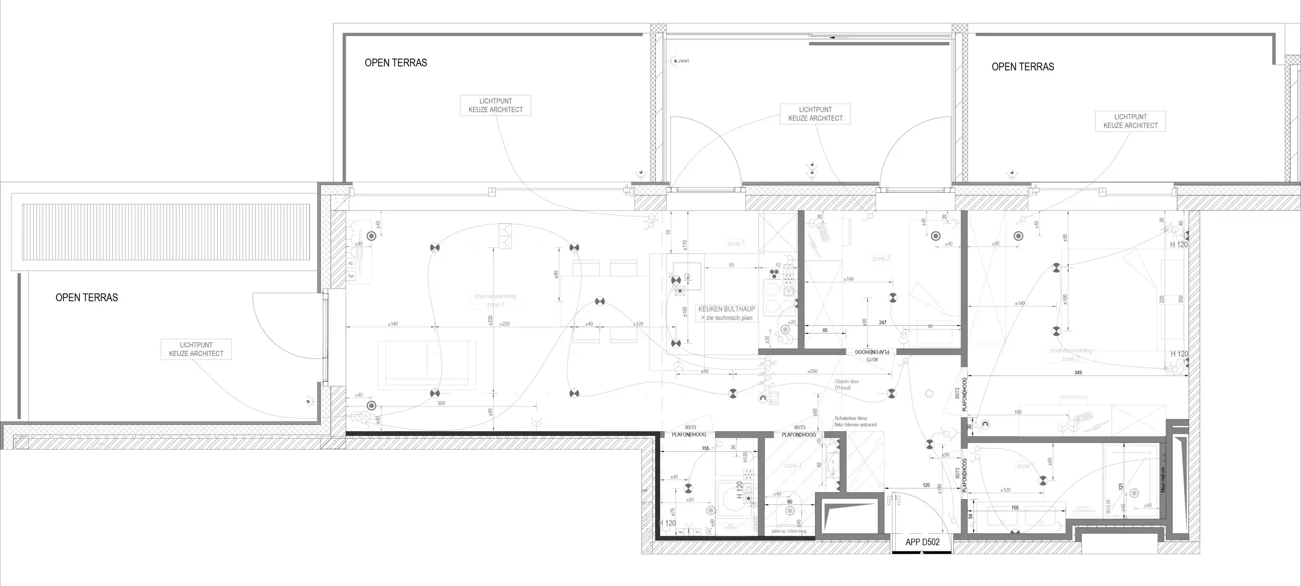 Uniek 2 slpk appart + kelderberging+4 terrassen (Nieuw Zuid) foto 18