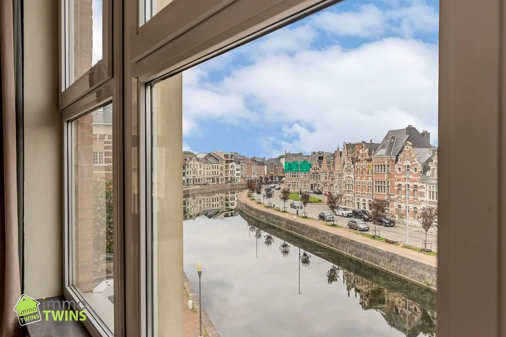 Uniek appartement met terras en adembenemend panoramisch zicht op de Oude Dender foto 4