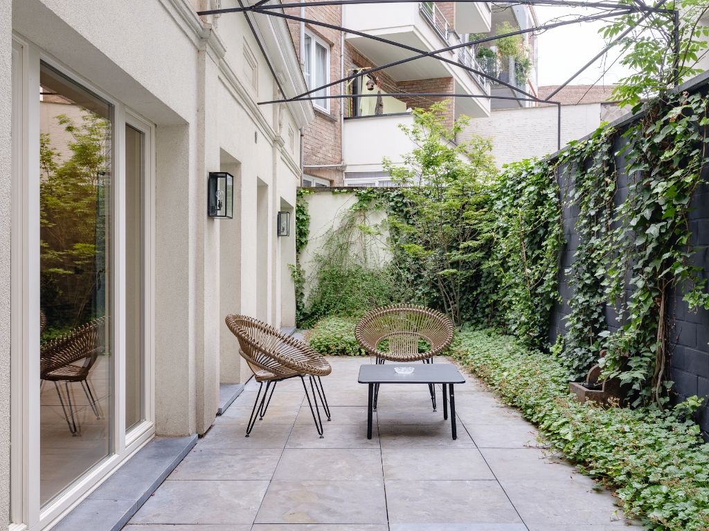 Wabi Sabi naar de hand van architect Tatsuro Miki. Exclusief 1 slpk-appartement met ruim en groen terras in een prestigieus gebouw te Centrum Gent. foto 7