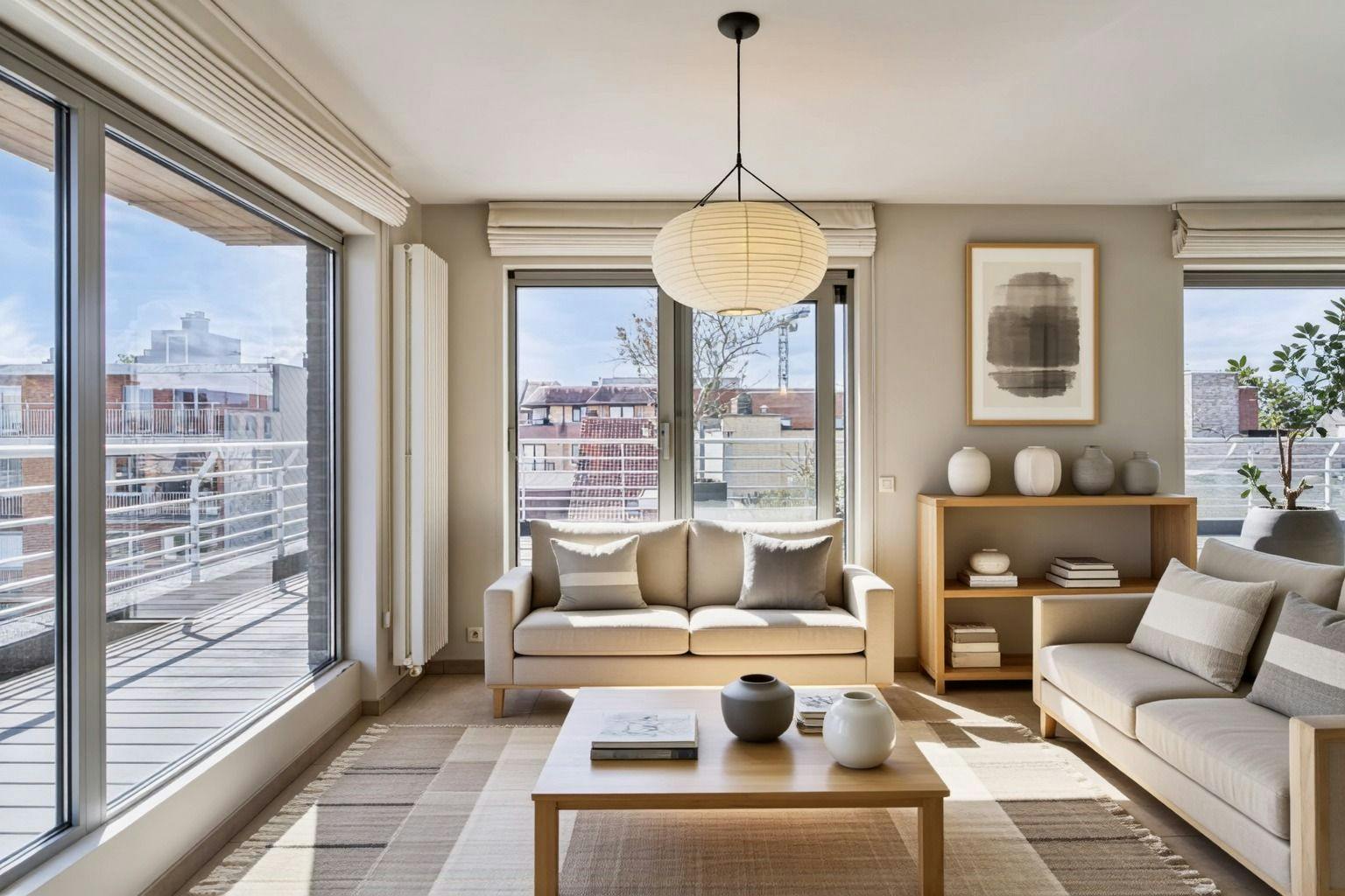 Magnifiek penthouse met panoramisch uitzicht in Roeselare foto 12