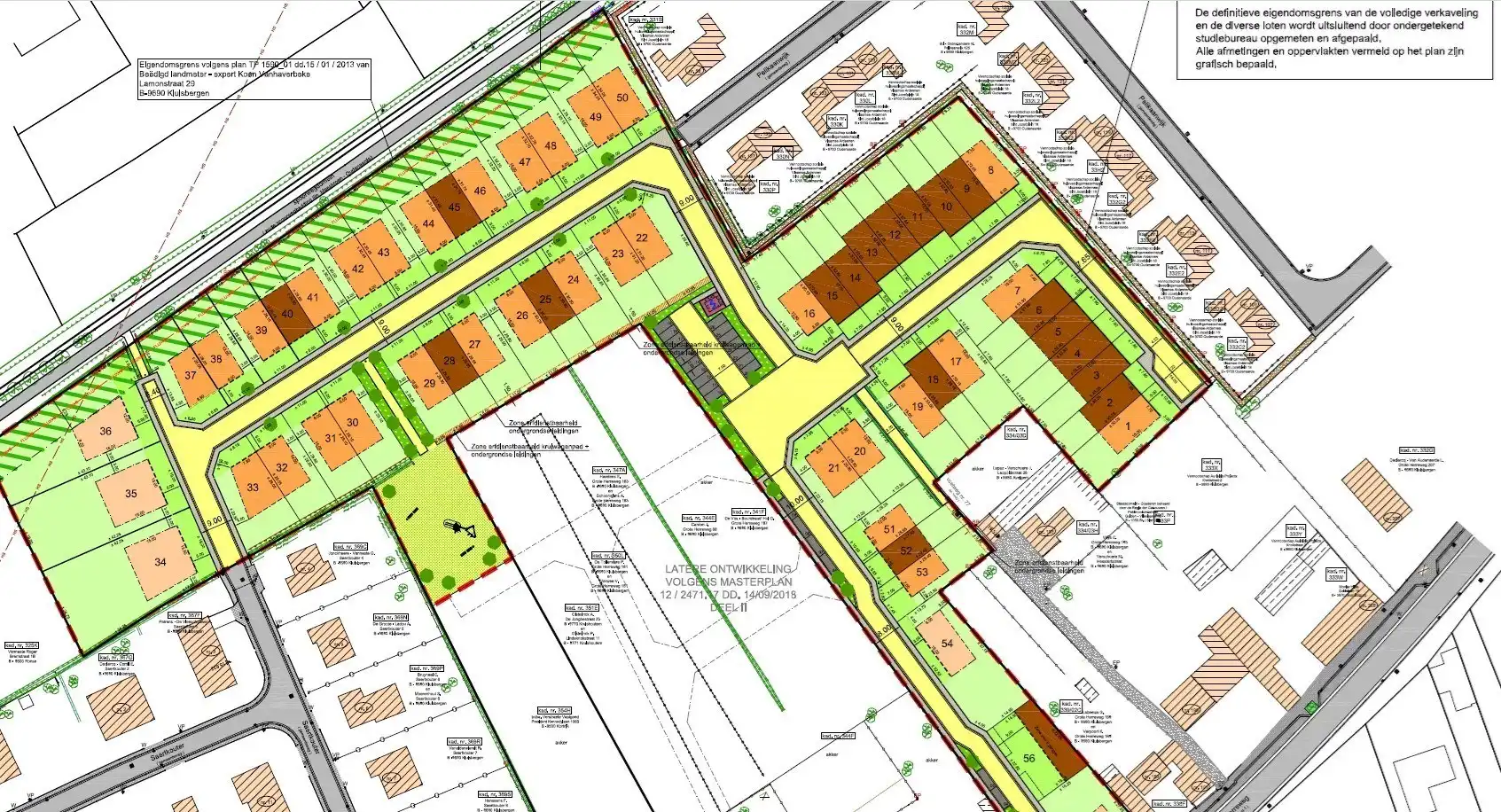 Gloednieuwe verkaveling te koop in hartje Kluisbergen foto 3