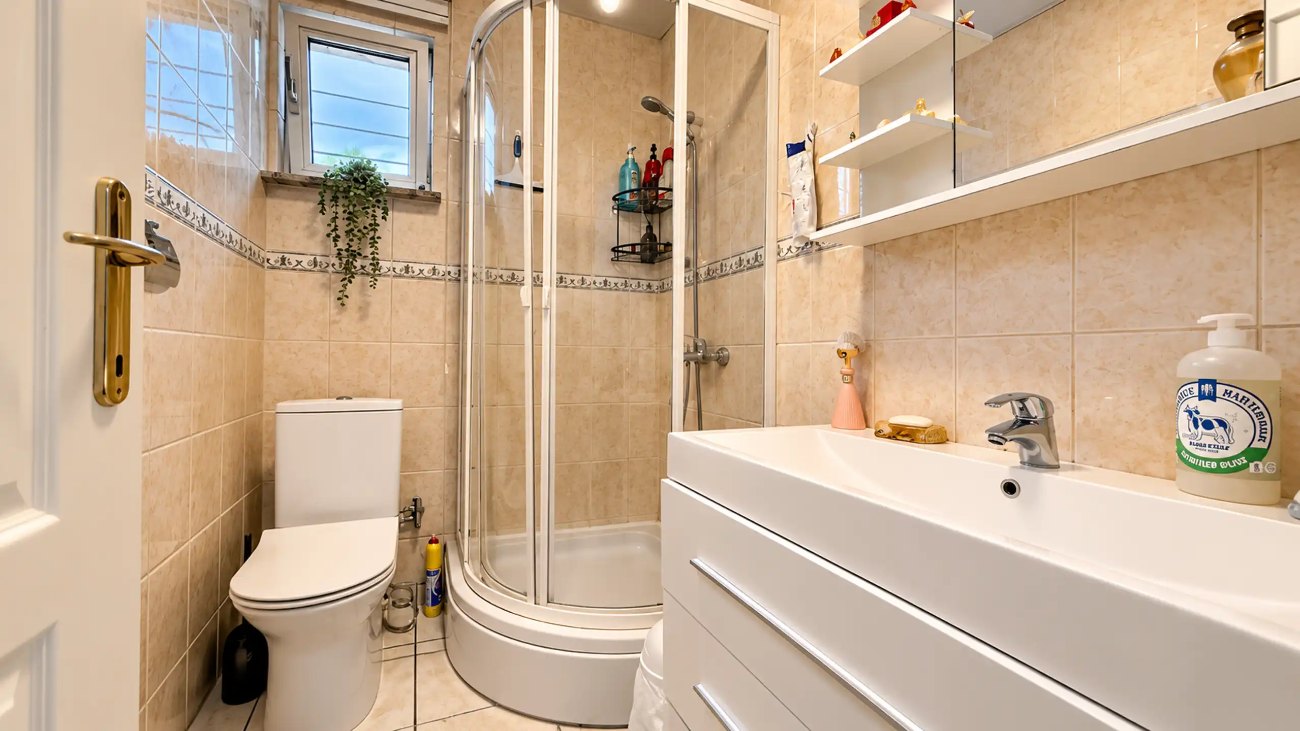 Instapklare halfopen bebouwing met zonnige tuin en garagebox foto 15